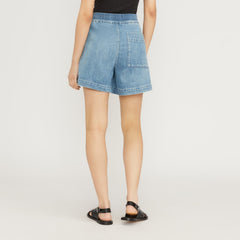 The Denim Utility Short | Shallow Water