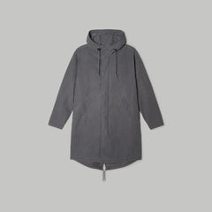 The Waxed Cotton Parka | Slate