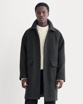 ReWool Car Coat | Heather Charcoal