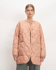 The Quilted Liner | Blush Pink