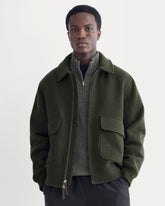 ReWool Flight Jacket | Heather Beech