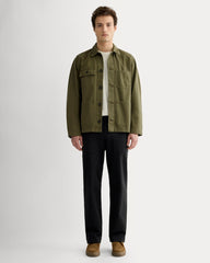 The Denim Utility Jacket | Garment-Dyed Kalamata