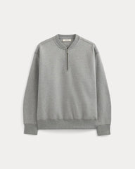 Luxe Fleece Half-Zip Pullover | Vintage Heather Grey