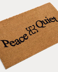 Everlane x Peace & Quiet Welcome Mat | Tan