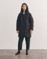 The Long Puffer | Black