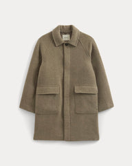 ReWool Car Coat | Heather Taupe