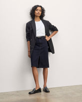 The Mid-Way Skirt | Deep Rinse
