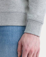 The Off-Duty Terry Crew | Heathered Grey