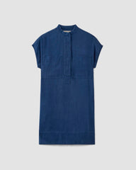The TENCEL™ Easy Workwear Dress | Bellwether Blue