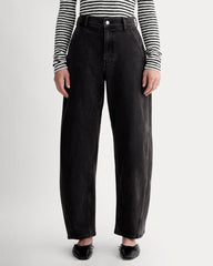 The Way-High® Twist Curve Jean | Washed Black