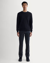 The Athletic 4-Way Stretch Organic Jean | Uniform | Washed Black