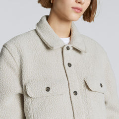 The ReNew Fleece Everyone Overshirt | Oat