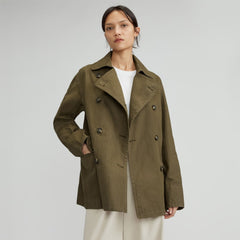 The Organic Cotton Herringbone Jacket | Beech