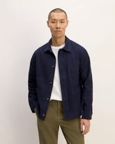 The Organic Cotton Chore Jacket | Navy