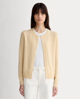 The Classic Cardigan in Cashmere | Creme