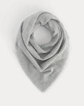 The Cashmere Feather Scarf | Heathered Grey