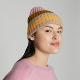 The Cashmere Beanie | Tapenade Multi Stripe