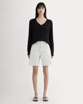 The OG Baggy Jean Short | Ecru