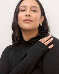 The Air Turtleneck | Black