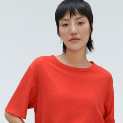 The Air Tee | Red Orange