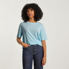 The Air Tee | Ice Blue
