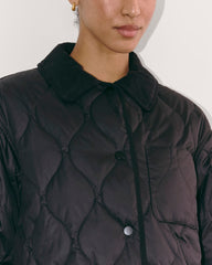 The Quilted Ranch Jacket | Black