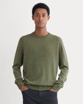 The Cashmere Crew | Heathered Deep Lichen