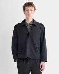 Tailored Zip Jacket | Black