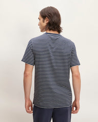 The Essential Organic Crew | Navy / Bone