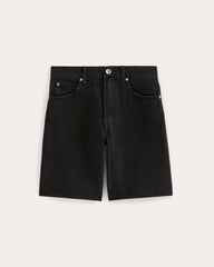 The OG Baggy Jean Short | Washed Black