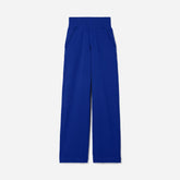 The Track High-Waist Pant | Cobalt