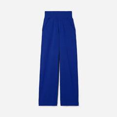 The Track High-Waist Pant | Cobalt
