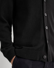 The Classic Cardigan in Everyday Cotton | Black