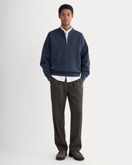 Luxe Fleece Half-Zip Pullover | Deep Navy