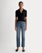 The Super-Soft Relaxed Jean | Mid Indigo