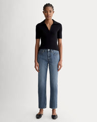 The Super-Soft Relaxed Jean | Mid Indigo
