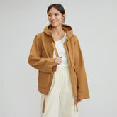 The Canvas Organic Cotton Anorak | Cappuccino