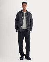 ReNew Vertical-Quilted Jacket | Black