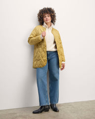 The Quilted Liner | Golden Oak