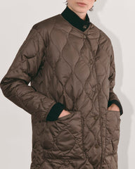 The Quilted Liner | Earth Brown