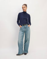 The Super Baggy Jean | Faded Indigo