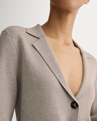 The Knit Blazer | Light Heathered Grey