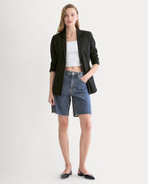 The OG Baggy Jean Short | Medium Blue