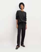 The Cozy-Stretch Straight-Leg Sweatpant | Charcoal