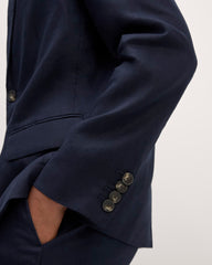 The Linen Blazer | Navy