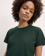 The Box-Cut Tee in Essential Cotton | Scarab | No Pocket