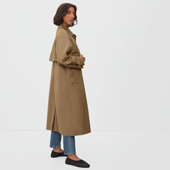 The Long Mac Coat | Toasted Coconut