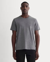 The Essential Organic Crew | Heathered Charcoal