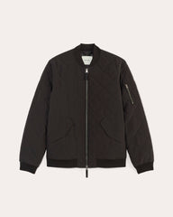 The Quilted Bomber | Black