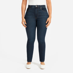 The Authentic Stretch High-Rise Skinny | Deep Indigo | 26.5" Inseam